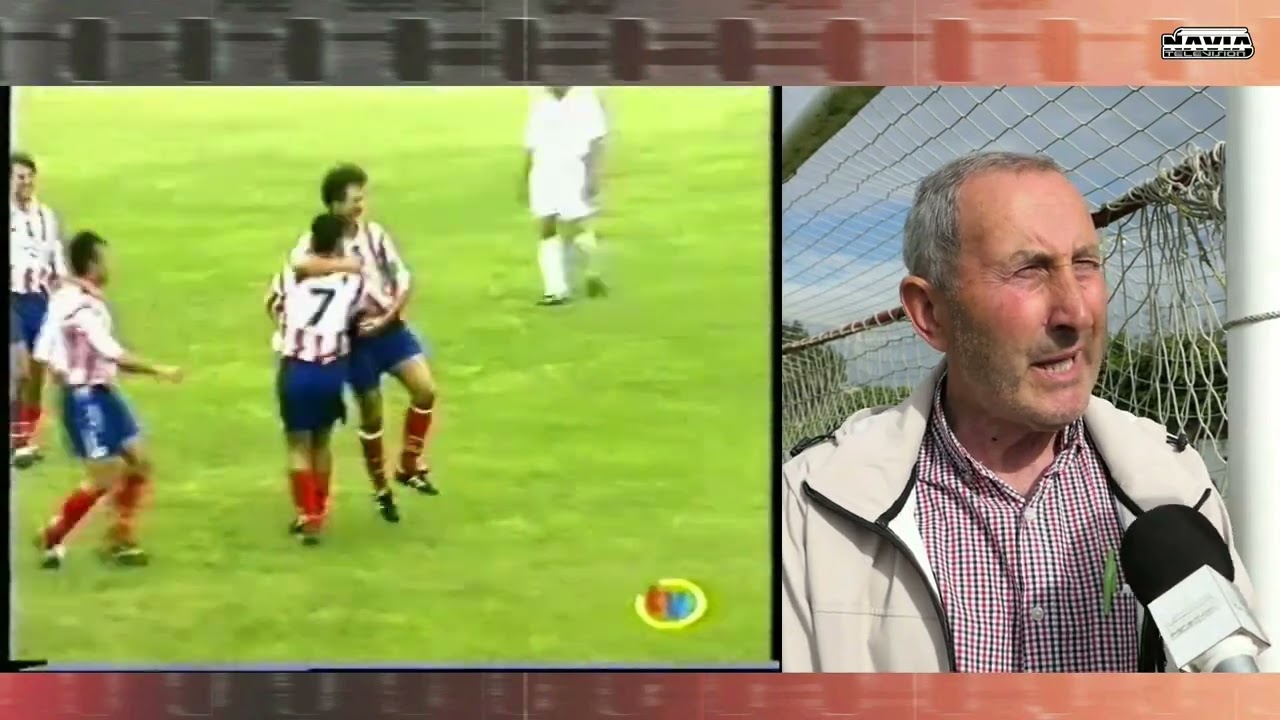 ENTREVISTA LUIS GONDI CON MOTIVO DEL PARTIDO QUE DISPUTO EL R MADRID C EN EL CAMPO DE EL PARDO DE NA