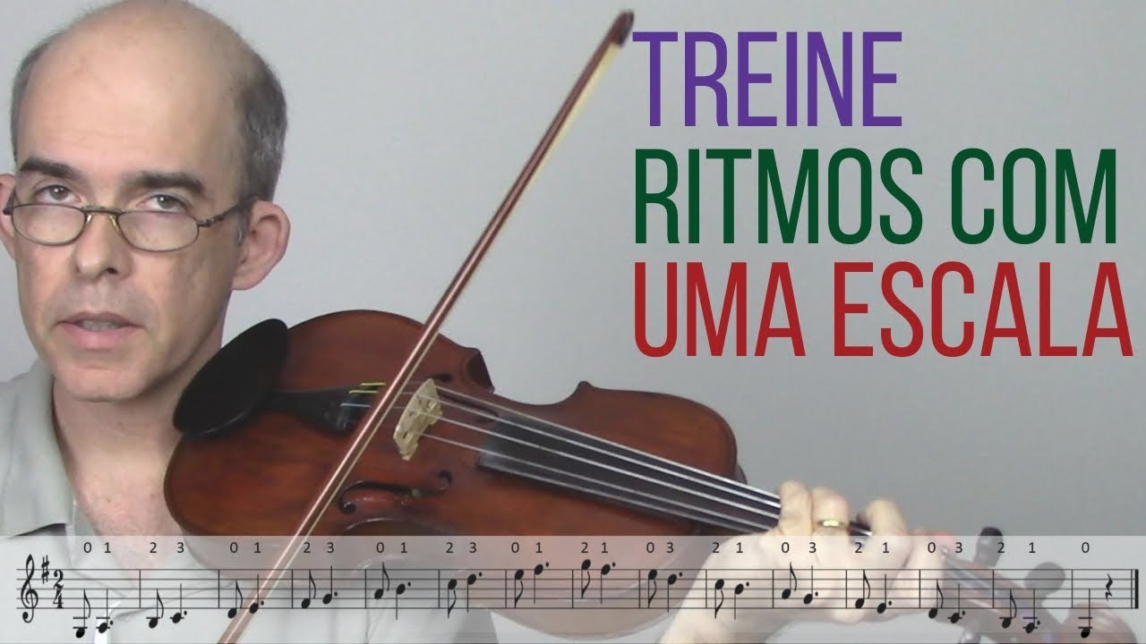 Treino prático de Escala e Ritmos