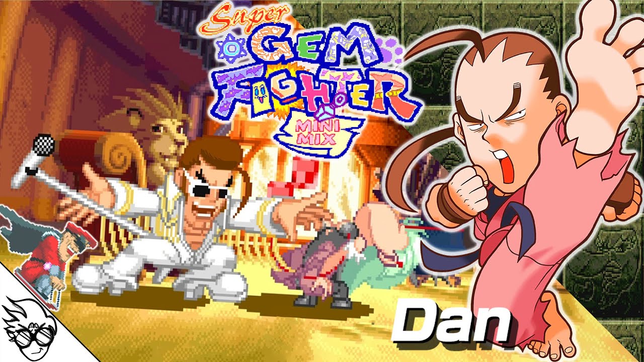 Super Gem Fighter Mini Mix / Pocket Fighter (Arcade 1997) - Dan Hibiki [Playthrough/LongPlay]