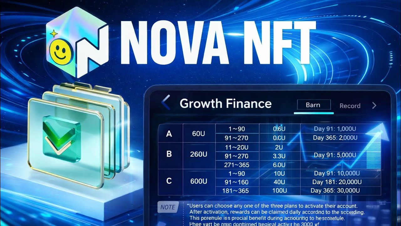 Latest Updates Of Growth Finance in Nova NFT 💥
