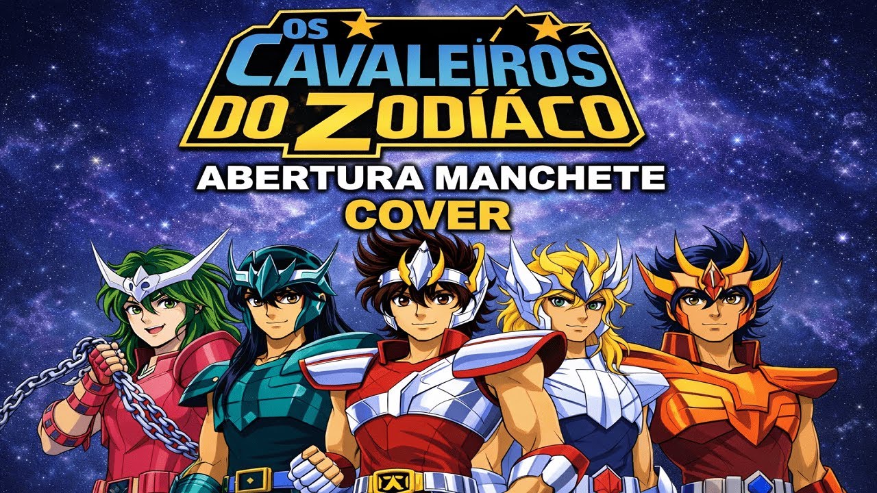 CAVALEIROS DO ZODÍACO – ABERTURA MANCHETE | METAL 🔥 Nostalgia Pesada