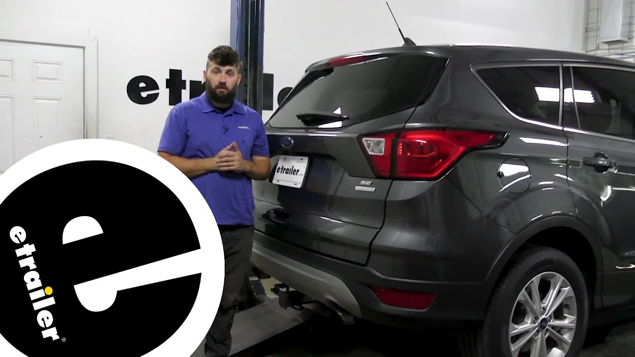 etrailer | Curt T-Connector Vehicle Wiring Harness Installation - 2019 Ford Escape