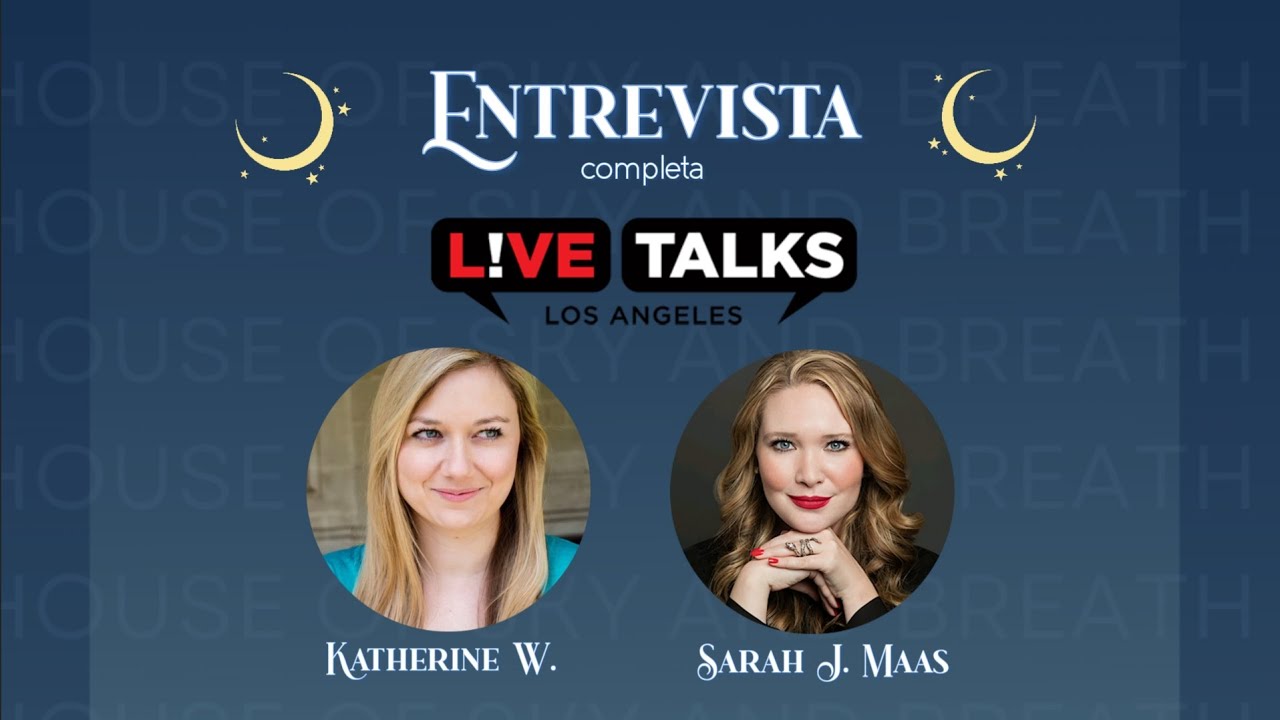🎙Entrevista LIVE TALKS LA: Sarah J. Maas (completa e traduzida)- ACOTAR BRASIL ❤