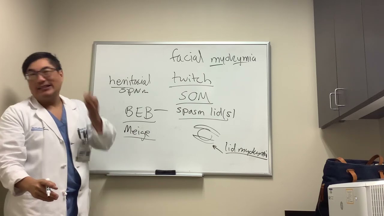 Facial myokymia