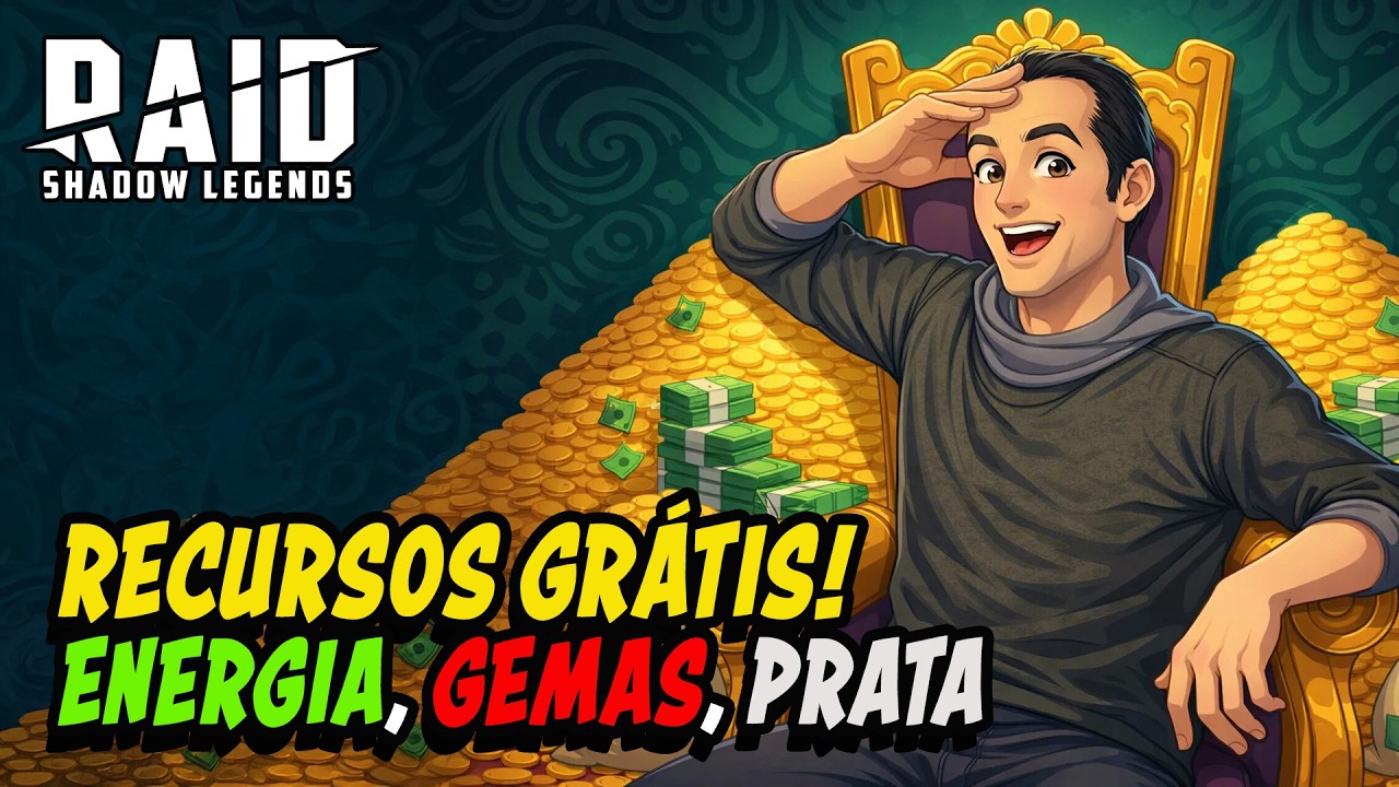 Recursos F2P Raid: Energia, Gemas e Prata Sem Gastar!
