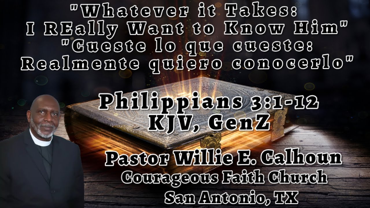 Courageous Faith Church Brotherhood Sunday Service December 28, 2025