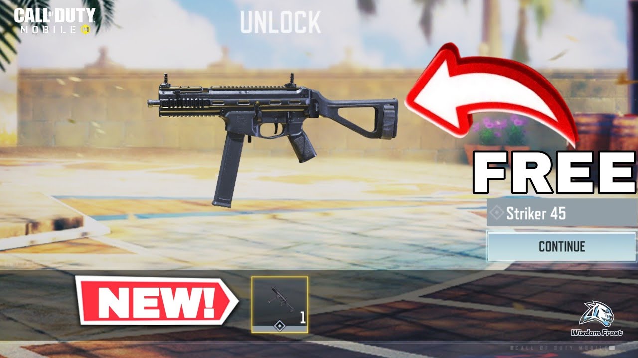 How to Get FREE Striker 45 in Cod Mobile