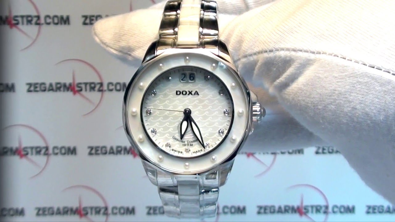 Doxa Oceanelle Treasure Diamonds   D151SMW   www.zegarmistrz.com