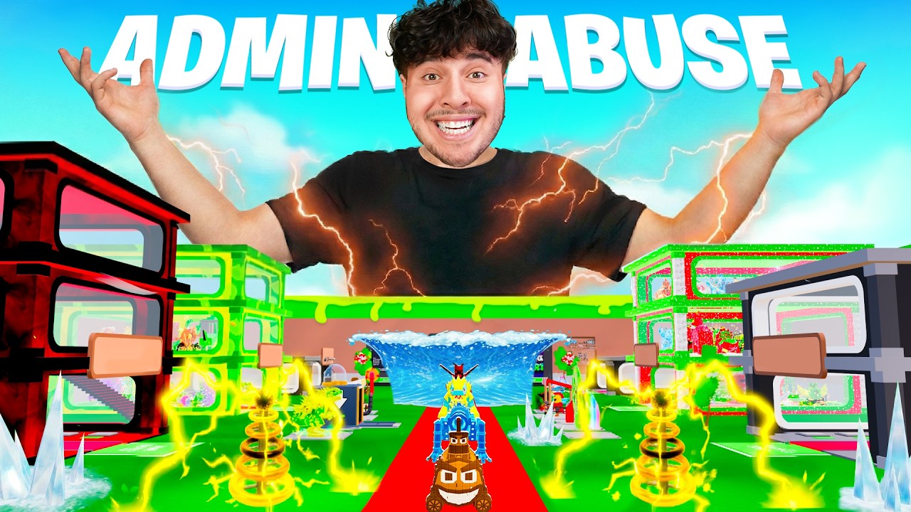 J'ai Créé mon Propre ADMIN ABUSE sur Fortnite Steal The Brainrot !