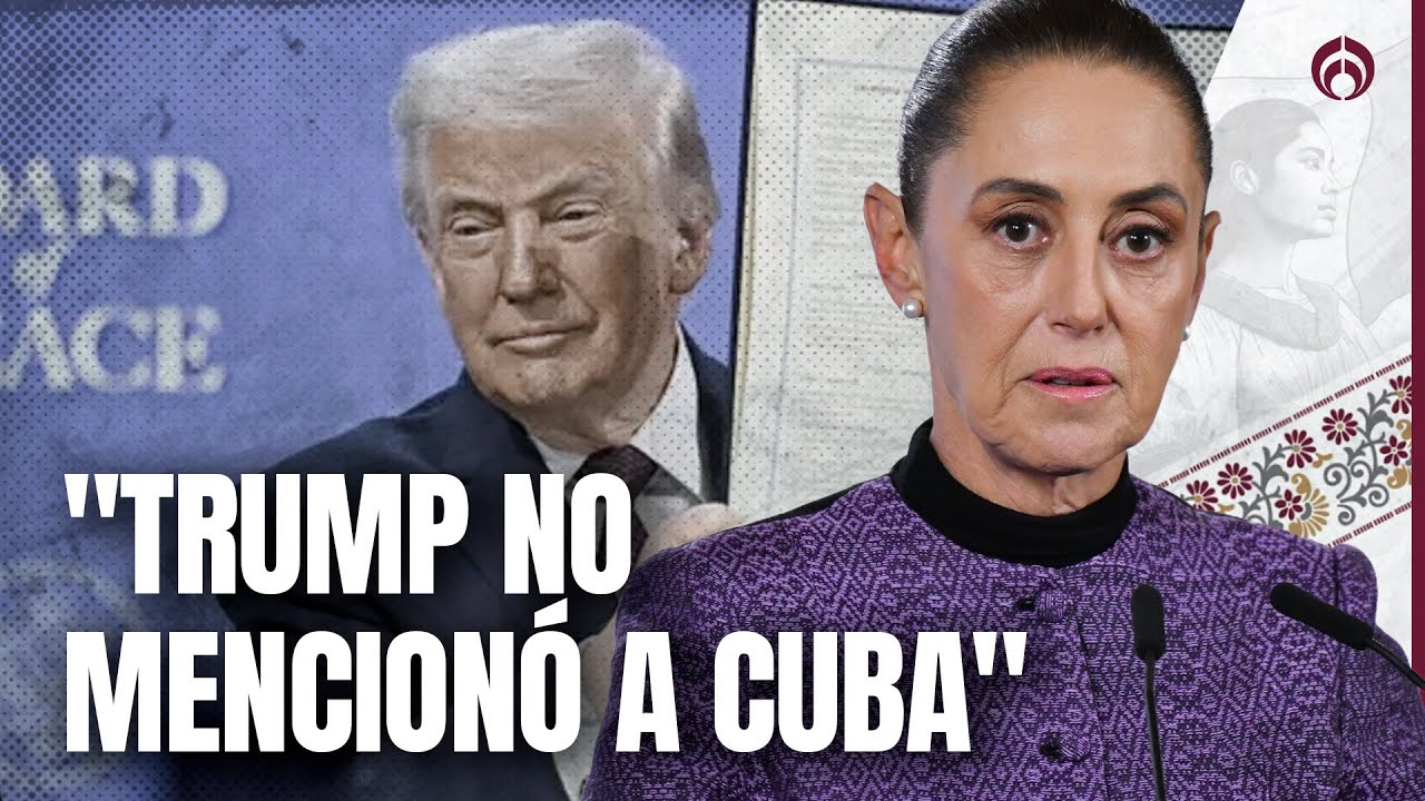 Sheinbaum responde a Trump tras amenaza arancelaria por Cuba