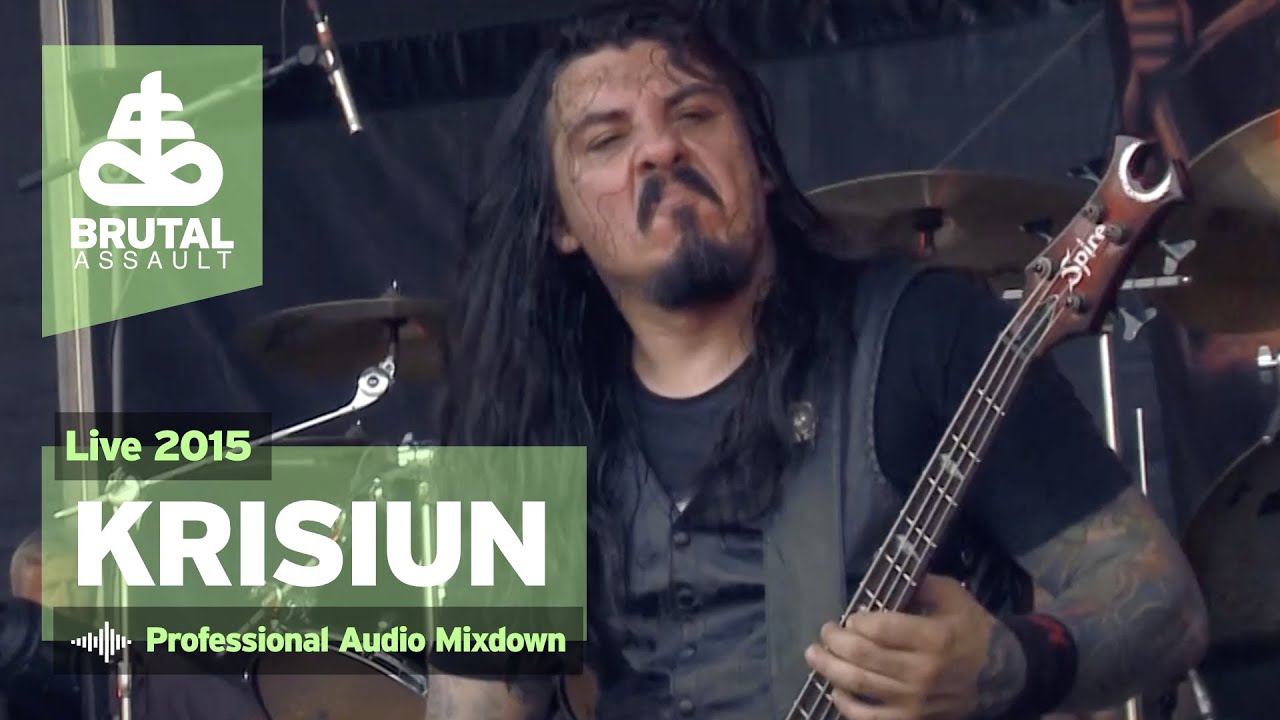 Brutal Assault 20 - Krisiun (live) 2015