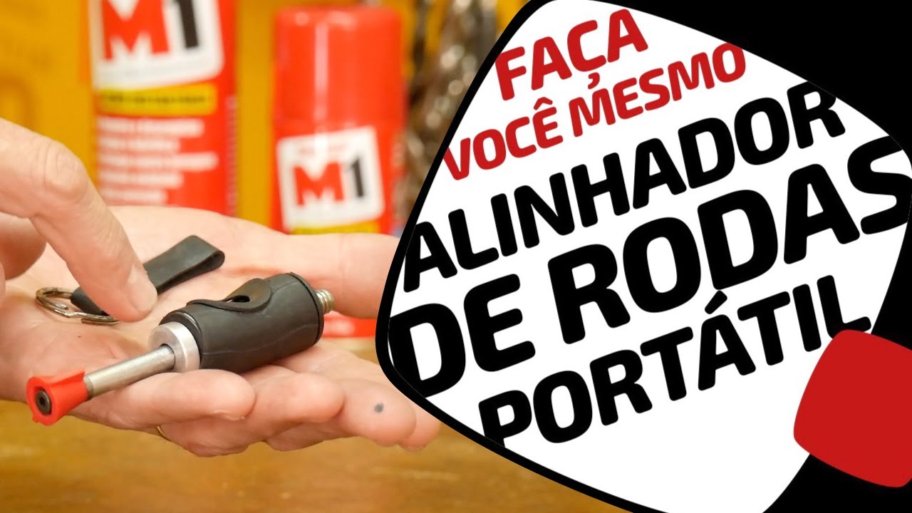 Alinhador de roda caseiro, portátil e ajustável. Pedaleria