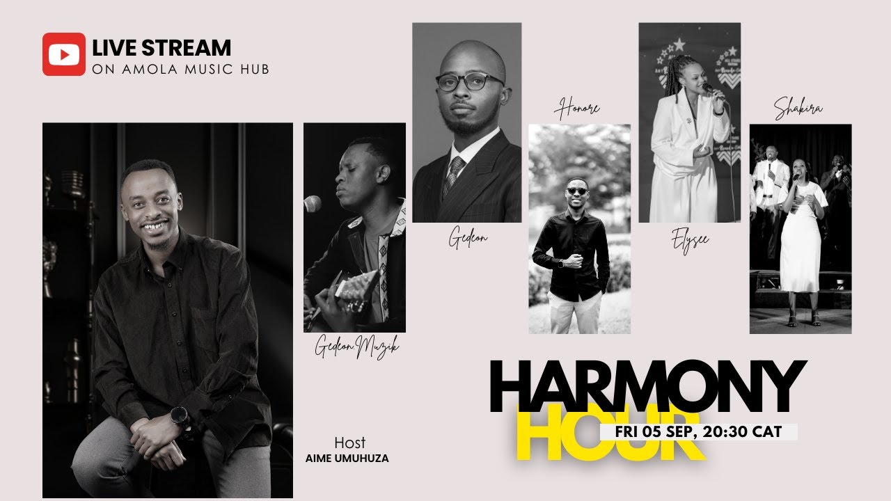 HARMONY HOUR  with Soloist -  Jedeon Muzik, Honore, Elysee, Shakira, Jedeon -  #53thLiveSession