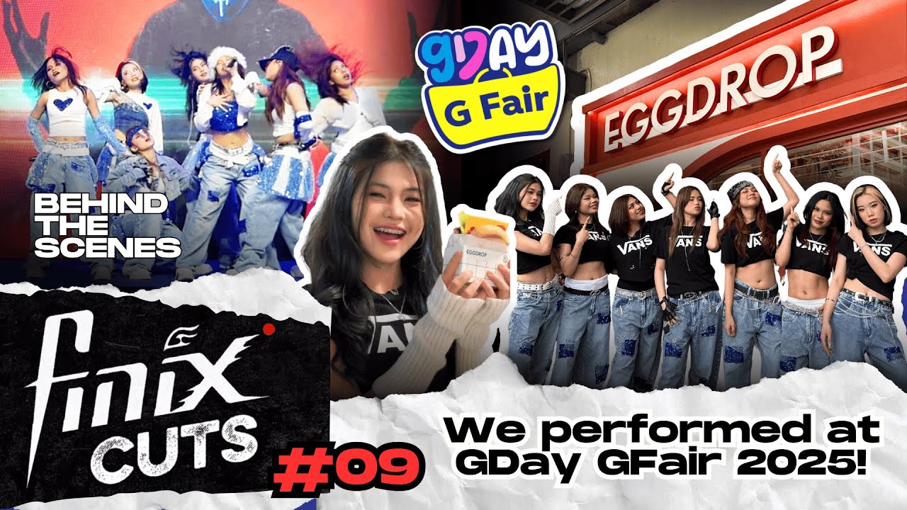 [FINIX CUTS] No. 09: We performed at GDay GFair 2025 | Meet & Greet at Eggdrop!