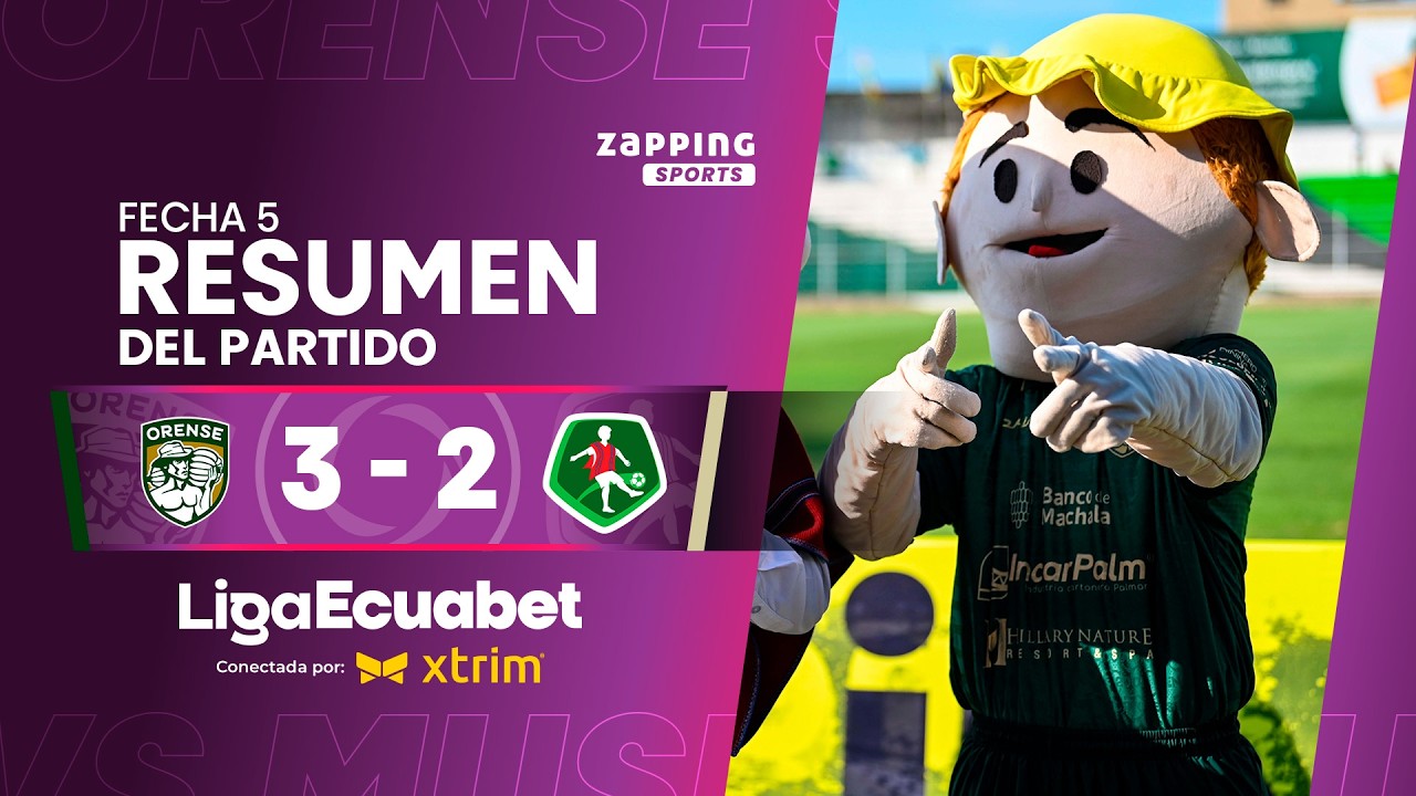 Orense SC 3 - 2 Mushuc Runa / Fecha 5 / Liga Ecuabet conectada por Xtrim 2026