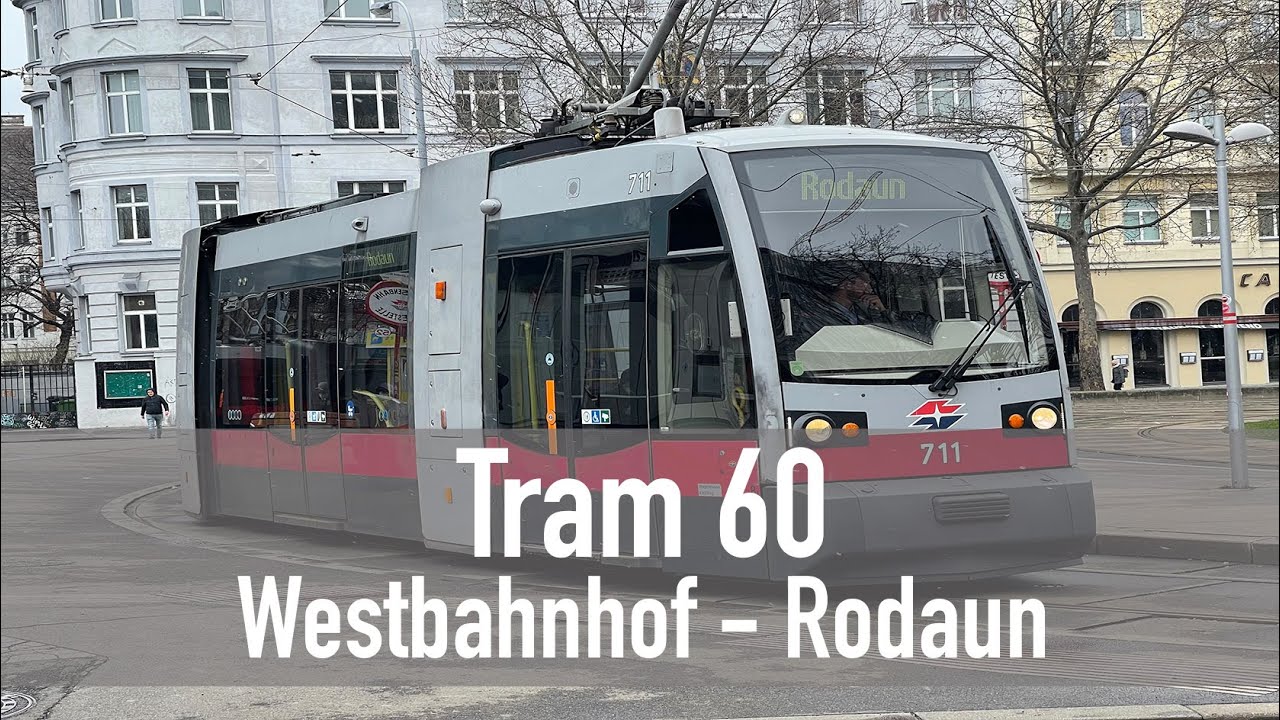 Tram No. 60 Rundfahrt [Wien 2021]