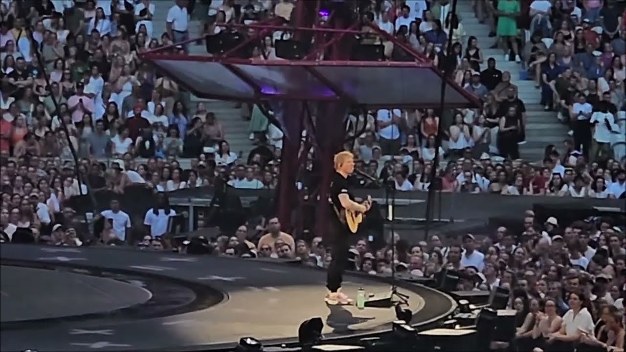 Ed Sheeran - Full concert @ Decathlon Arena - Stade Pierre Mauroy, Lille 20/06/25