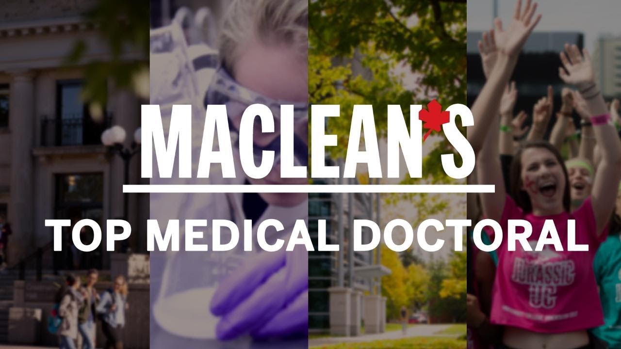 Canadian university rankings 2018: Top 5 Medical Doctoral