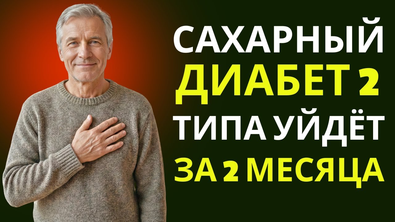 САХАРНЫЙ ДИАБЕТ 2 типа УЙДЁТ ЗА 2 МЕСЯЦА без врачей и лекарств!