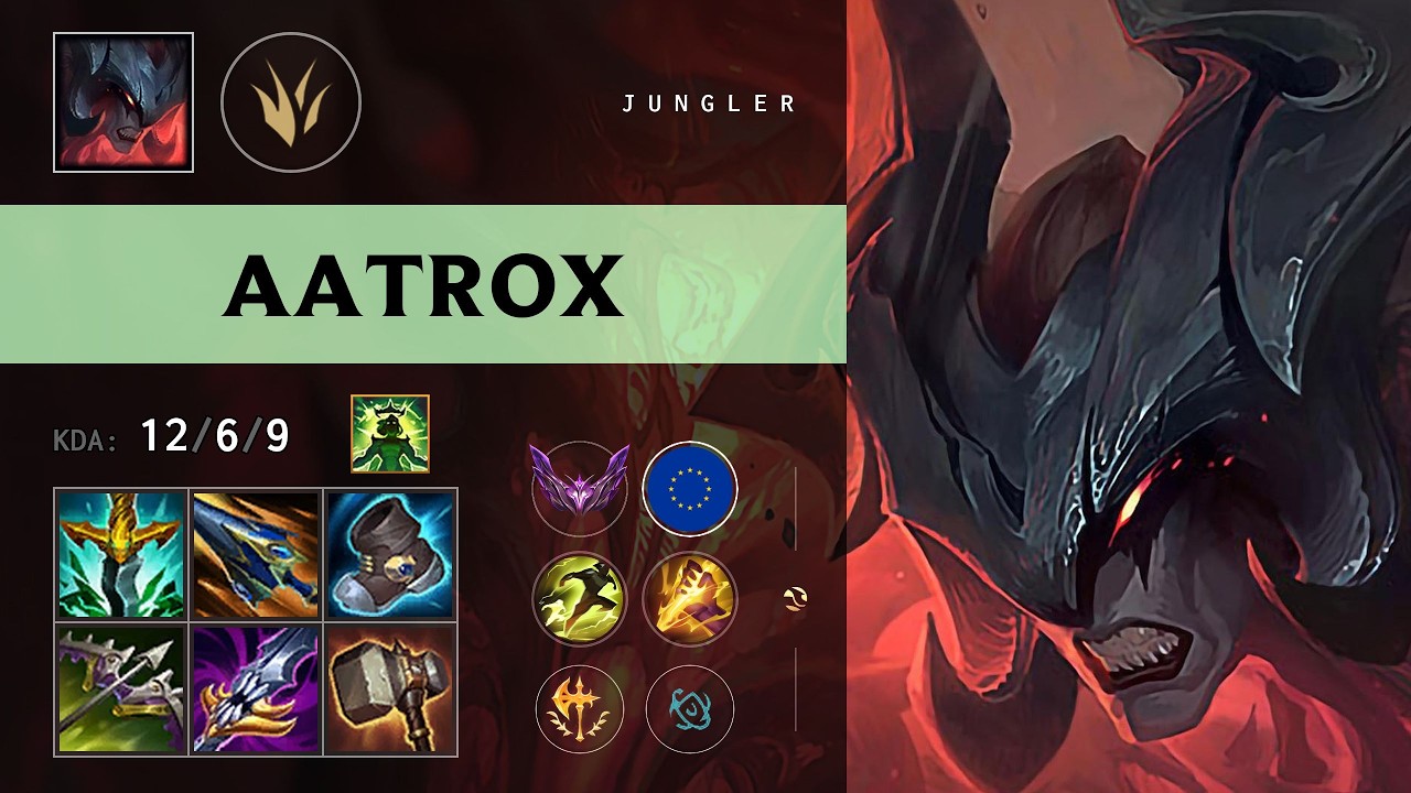 Aatrox Jungle vs Ivern - EUW Master Patch 26.11