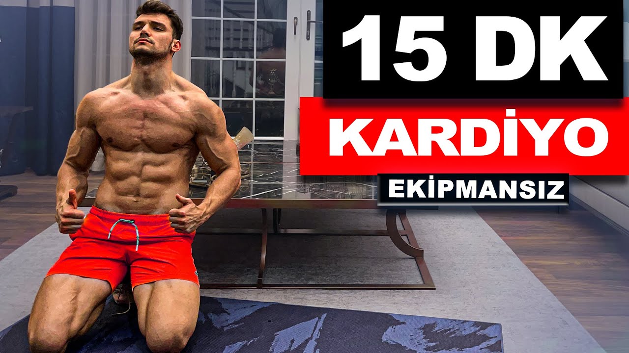 15 DK Yoğun Kardiyo Antrenmanı // Göbekten Kurtul! | velikaans