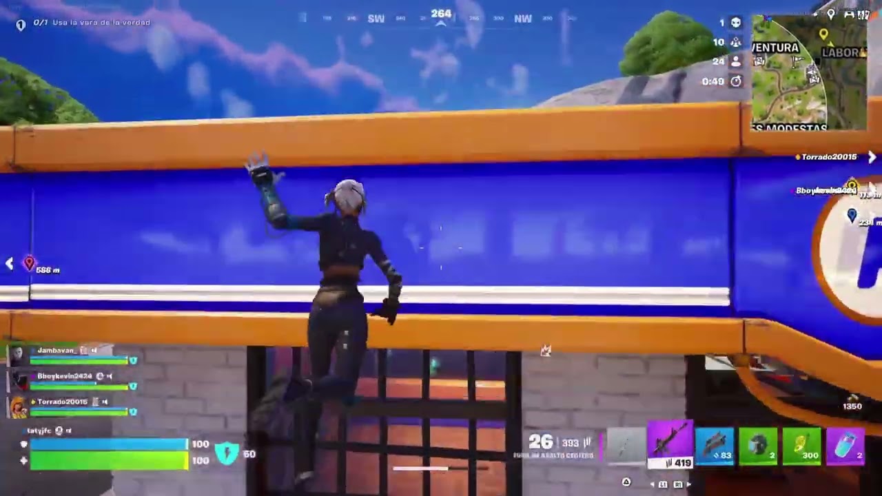 Victoria Campal Skin de Focus Zero Build Fortnite