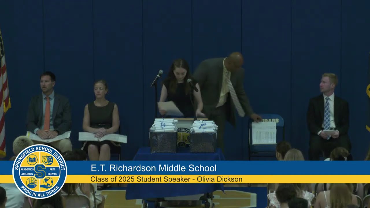 E.T. Richardson 8th Grade Recognition 2025
