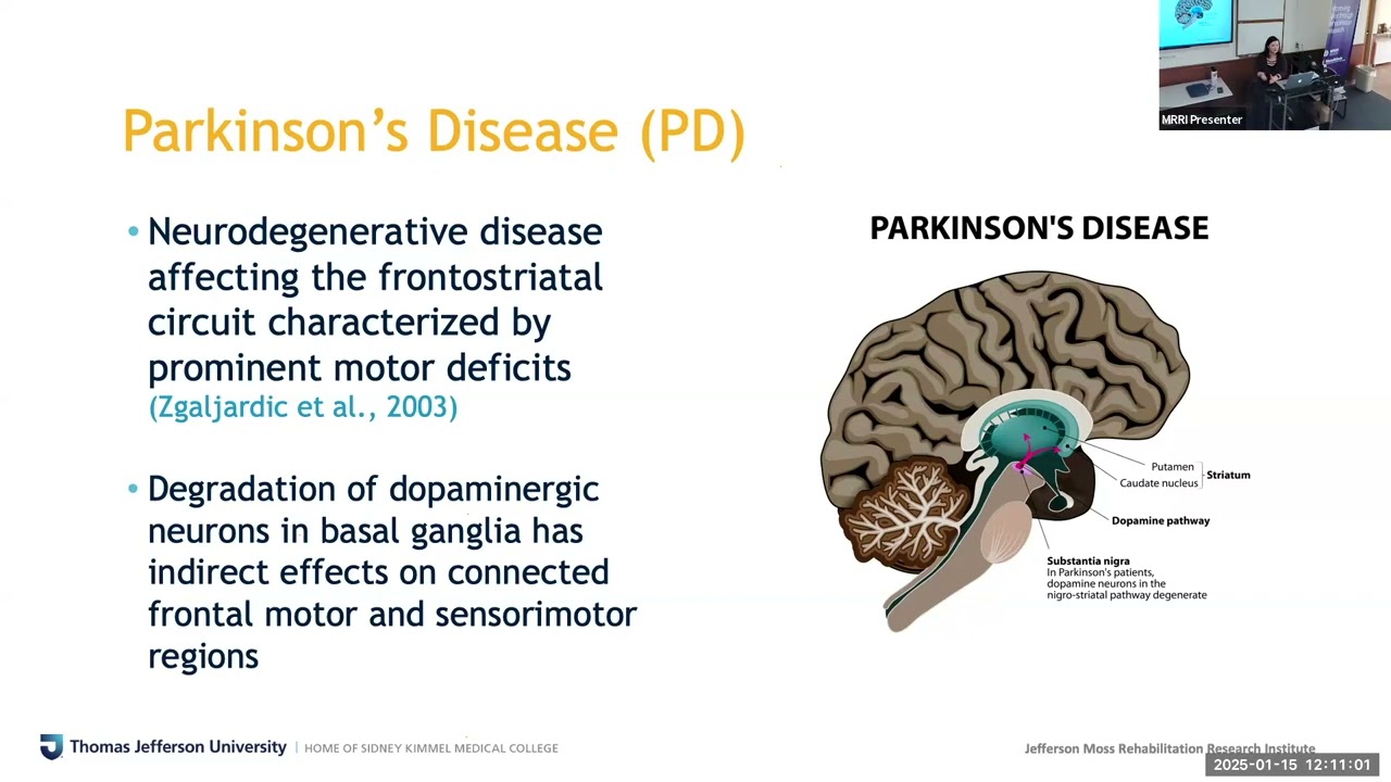 Shrier Family Topics In Rehabilitation Science Seminar: Dr. Amy Lebkuecher, January 2025
