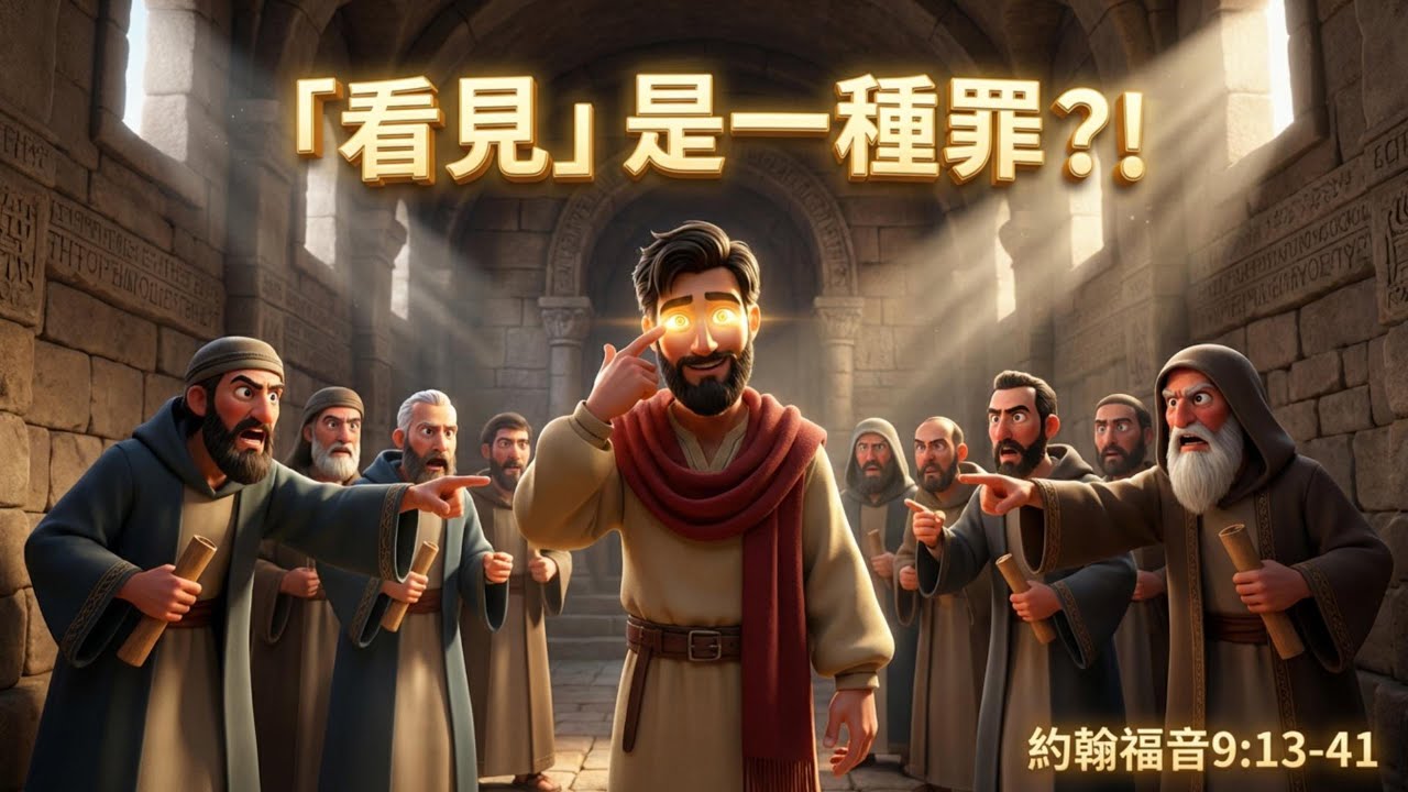 「看見」是一種罪？｜當傳統與規條大於神的愛｜約翰福音9:13-41｜Bible Stories Alive 聖經故事屋