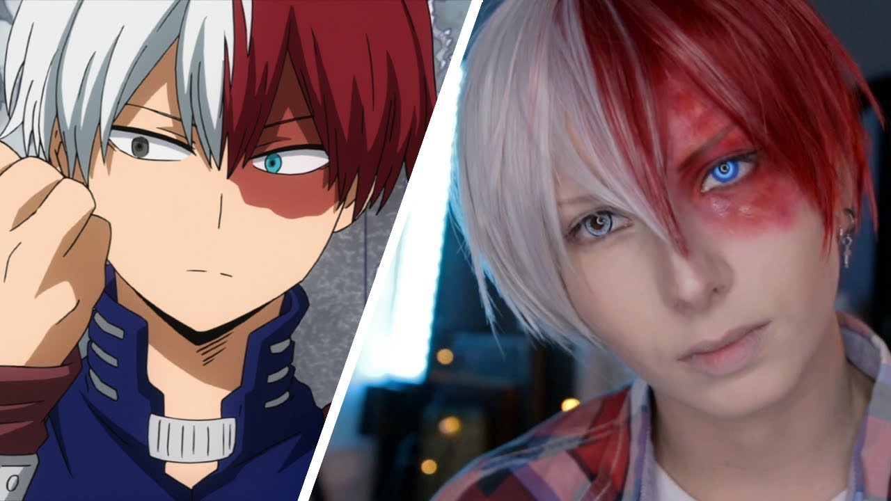 Shoto Todoroki (My Hero Academia) Make-Up Tutorial