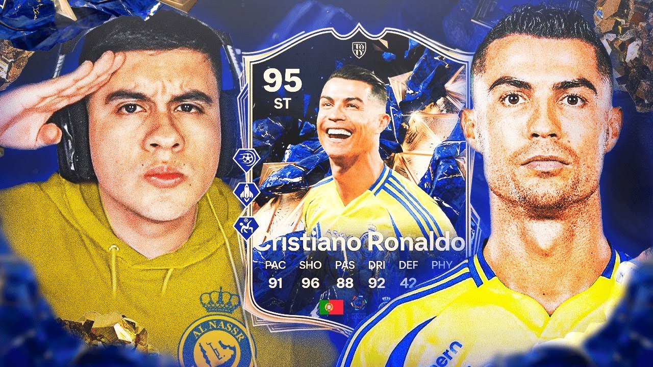 CRISTIANO RONALDO TOTY EN FUTCHAMPS