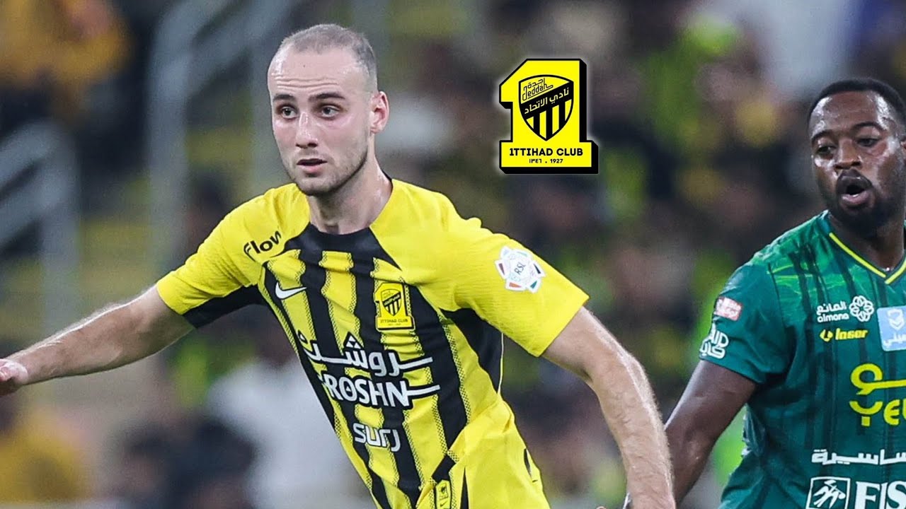 ماريو ميتاي في مباراة الاتحاد والخليج 🟡⚫️ Mario Mitaj