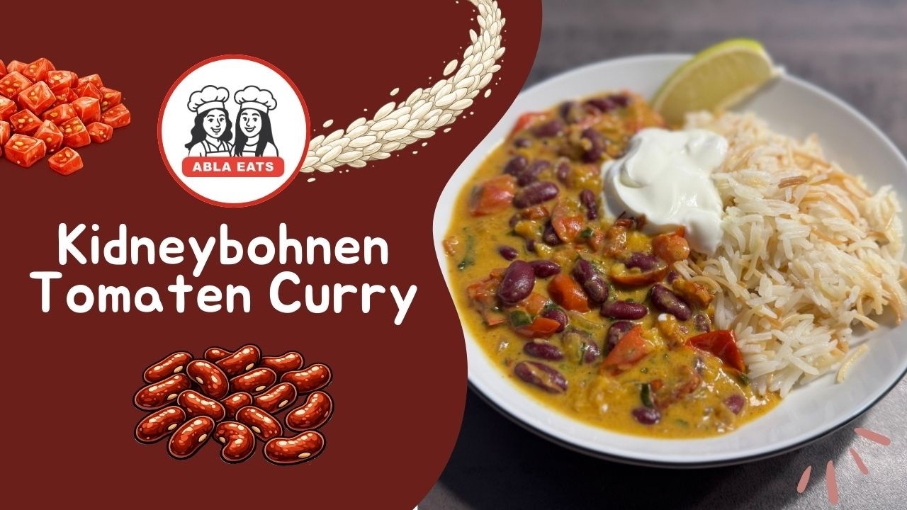 Dieses cremige Kidneybohnen Tomaten Curry wärmt Herz und Seele 🌱❤️