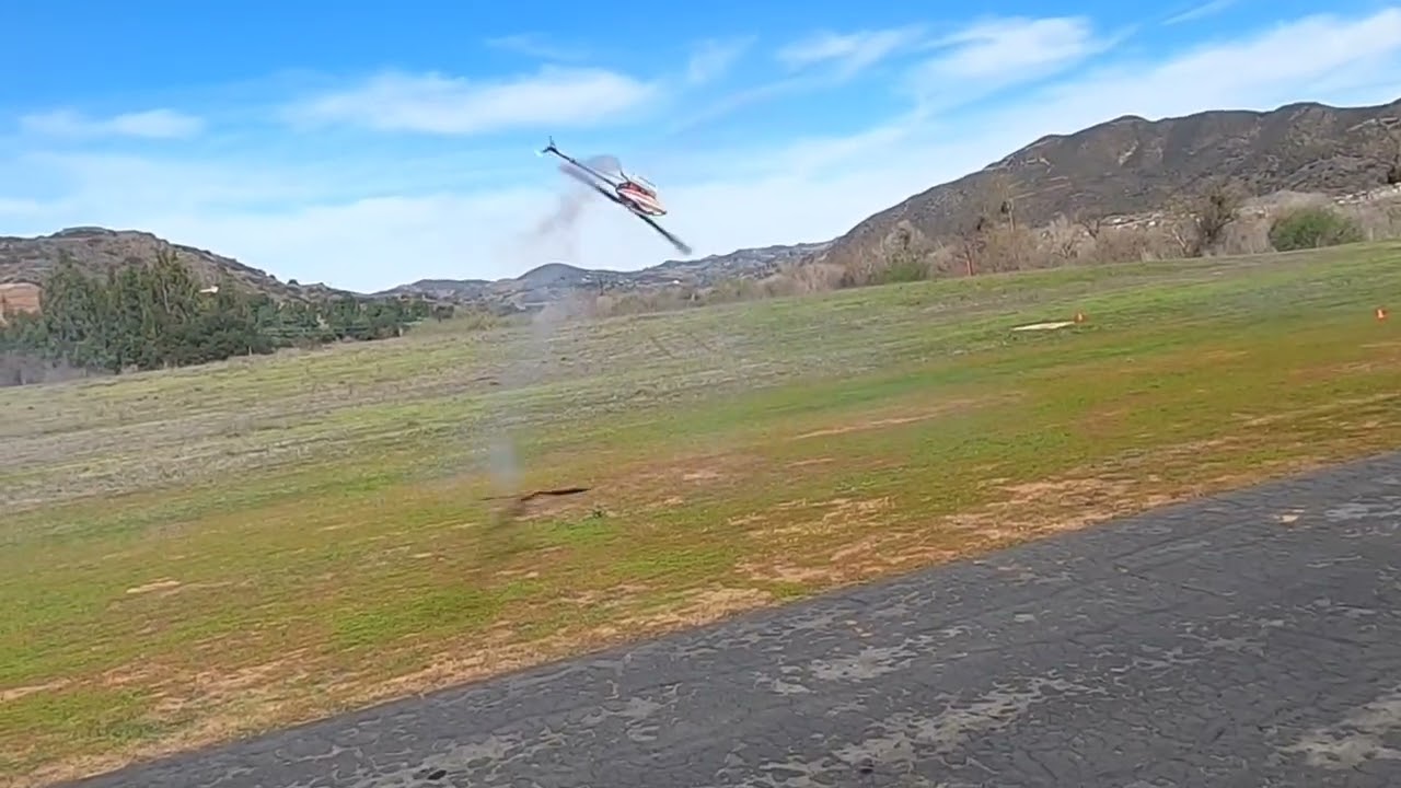 Coe Show’s Old Ass Synergy N7 Nitro at the San Diego Heli Fun Fly 2025