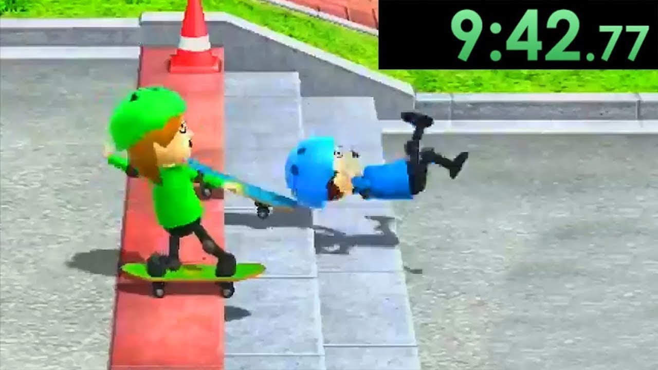 SPEEDRUNNING Wii PARTY TRICK SHOTS