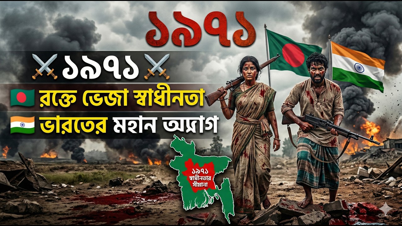 ১৯৭১: যে যুদ্ধ বদলে দিয়েছিল দক্ষিণ এশিয়ার মানচিত্র | মুক্তিযুদ্ধের অজানা ইতিহাস | ইতিহাসের দরজা