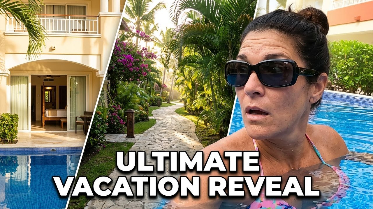 Majestic Elegance Punta Cana Morning Pool Walk & Out Side Room Tour  Vacation Vibes! 1