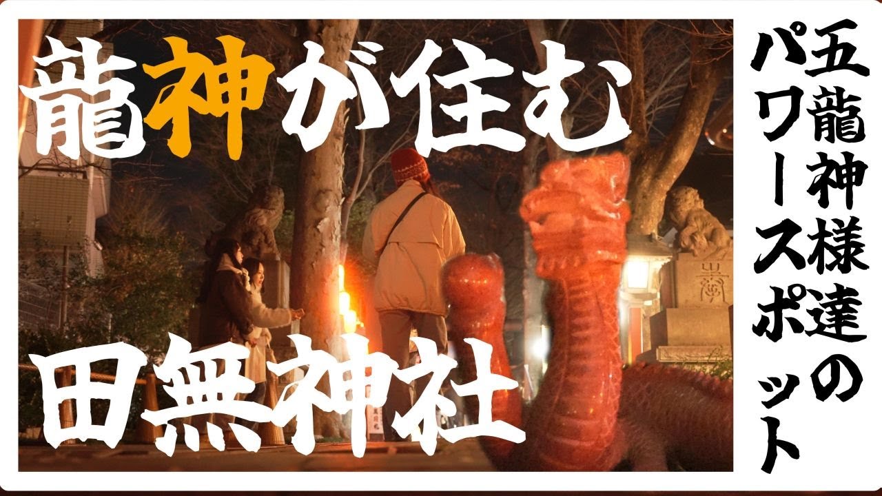 Tanashi Shrine, a power spot where dragon gods reside