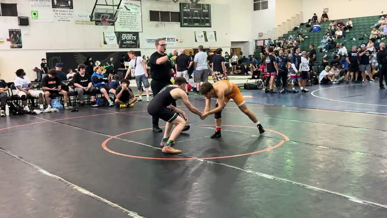 Mike @Back to school duals match 1 W (pin)