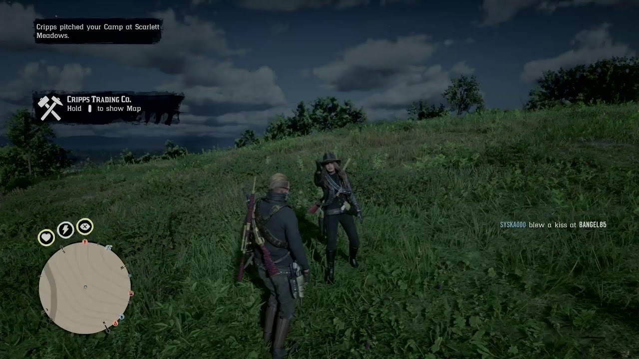 Red Dead Redemption 2 Online - Friday night, nothing to do just playing