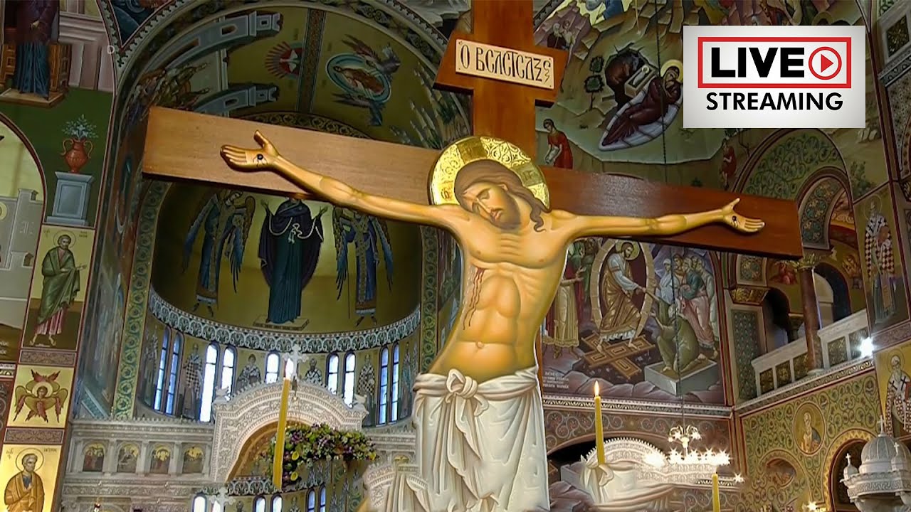 ΑΚΟΛΟΥΘΙΑ ΜΕΓΑΛΩΝ ΩΡΩΝ & ΑΠΟΚΑΘΗΛΩΣΗΣ από τον Καθεδρικό Ιερό Ναό Αγίας Τριάδος Πειραιώς 18/04/2025