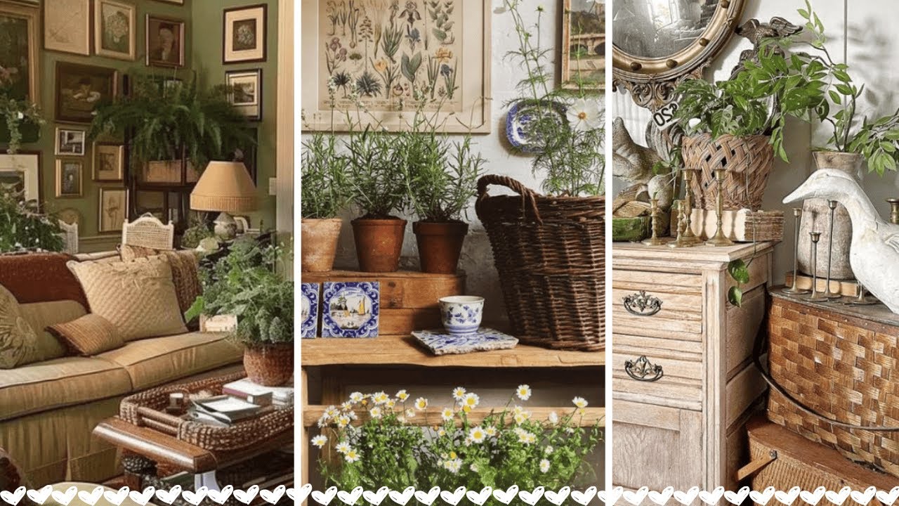 Infusing Your Home with Vintage Country Charm for a Cozy & Collected Look