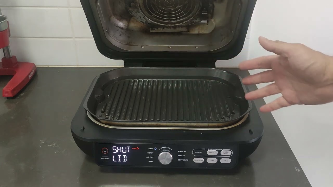 Ninja foodi AG651 shut lid error