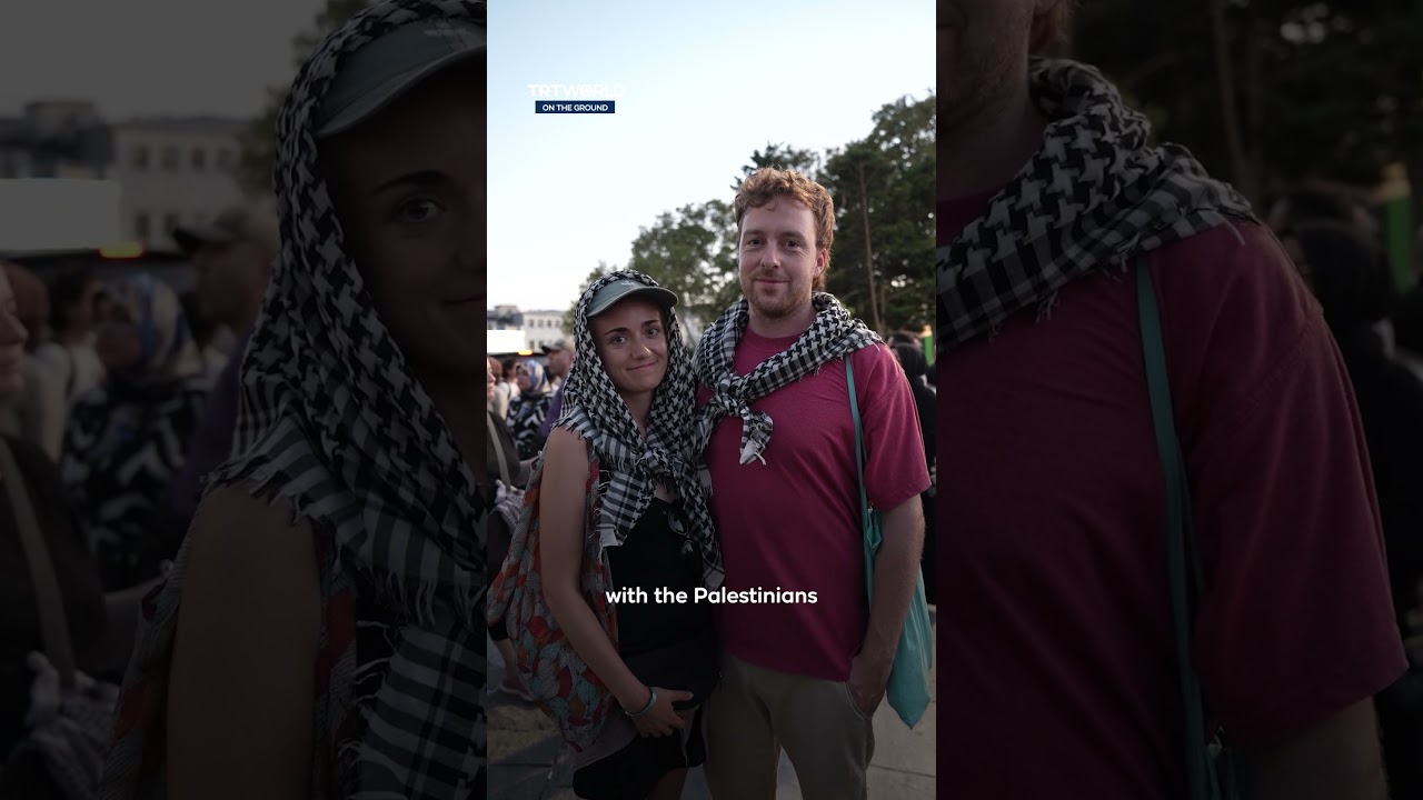 Tens of thousands of pro-Palestine protesters rally in Istanbul in solidarity with Gaza