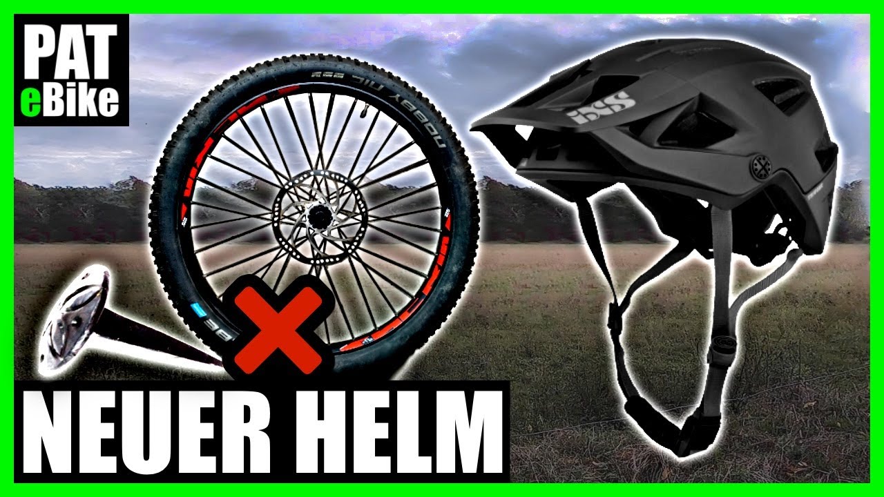 Neuer E- Bike Helm + Platter Reifen | PAT