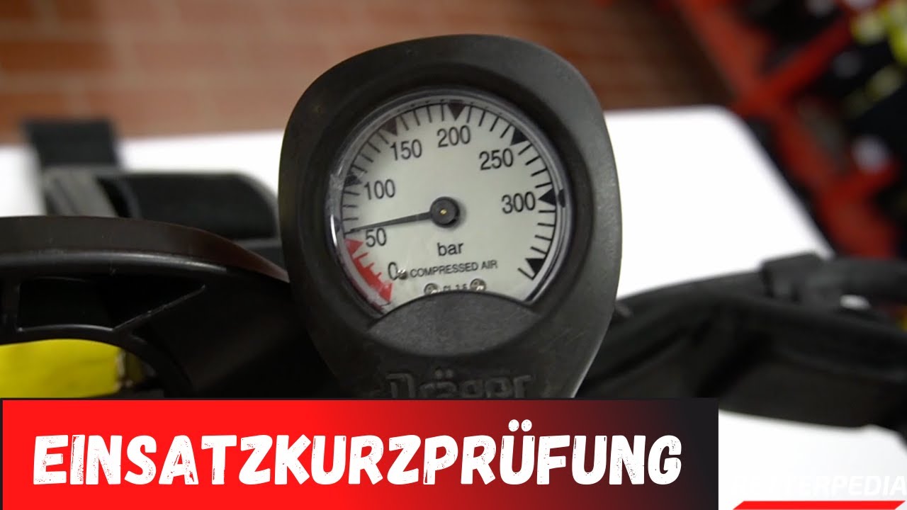 Einsatzkurzprüfung  Pressluftatmer | Atemschutz Feuerwehr