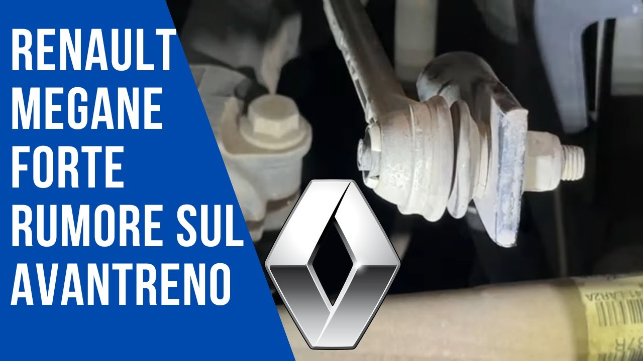 Renault Megane forte rumore sullo sconnesso