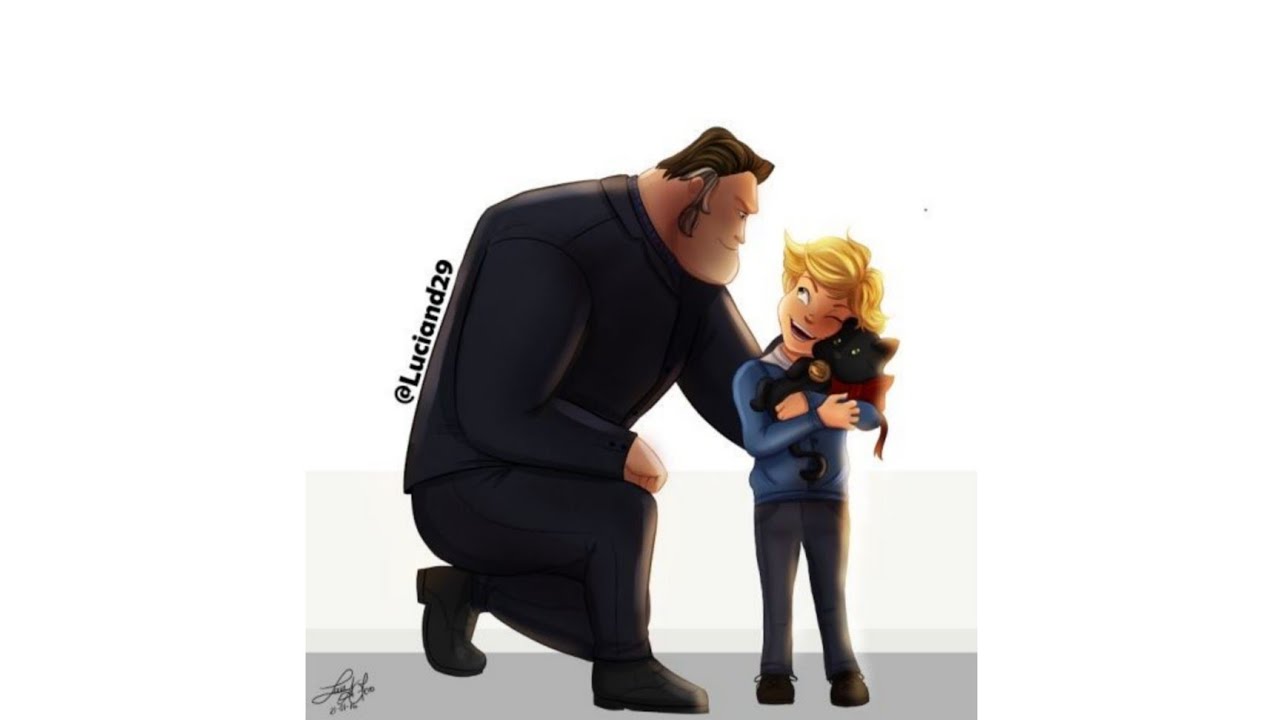 ~His Second Shoulder~ ||Miraculous Texting Stories about|| one-shot || Father's Day special 💕