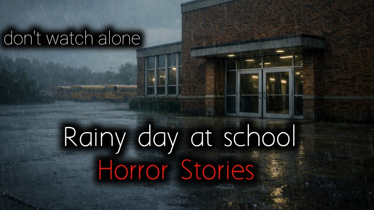 3 Scary TRUE Rainy Day at School Horror Stories 