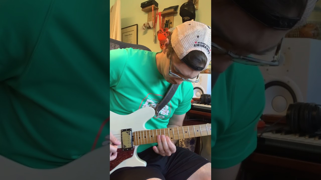 COVID #jamming to @SuperiorJamTracks while I&rsquo;m sick. #improv #guitarsolo #melody #feels